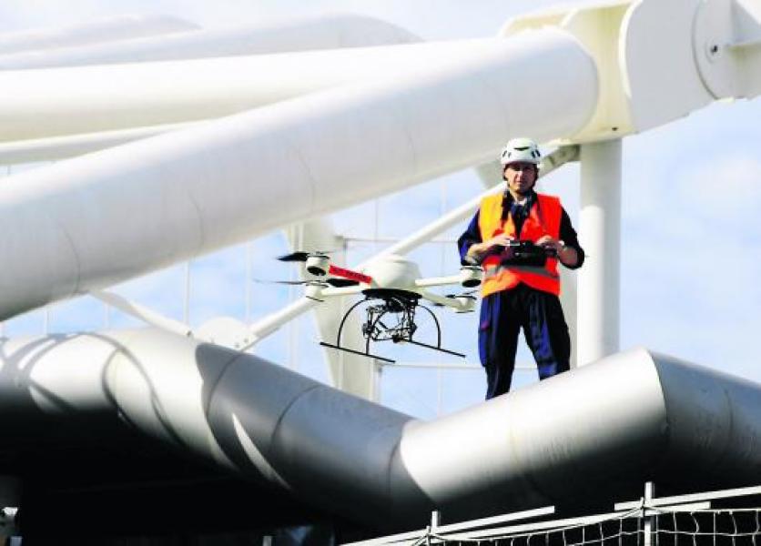 drone au service du BTP