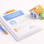 Signature promesse de vente chez le notaire avec dossier audit énergétique.