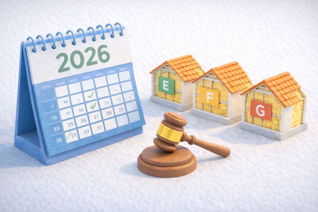 Calendrier officiel audit énergétique obligatoire 2026 vente maison et immeuble
