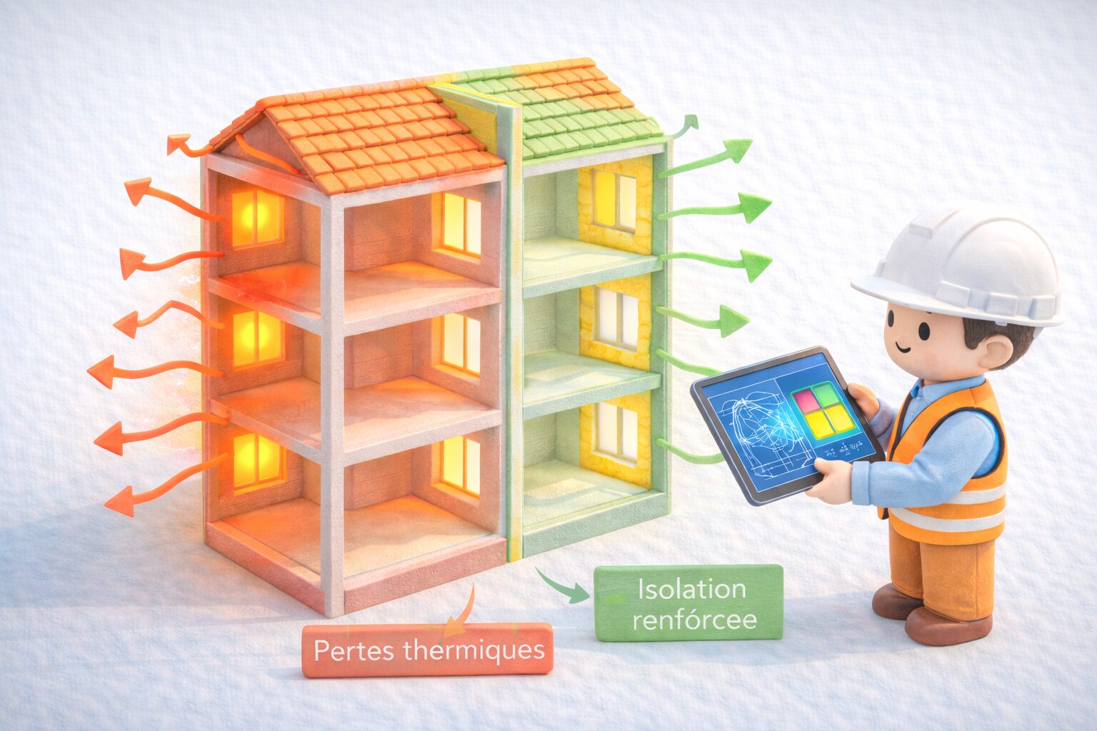 Audit énergétique immeuble en monopropriété rénovation thermique