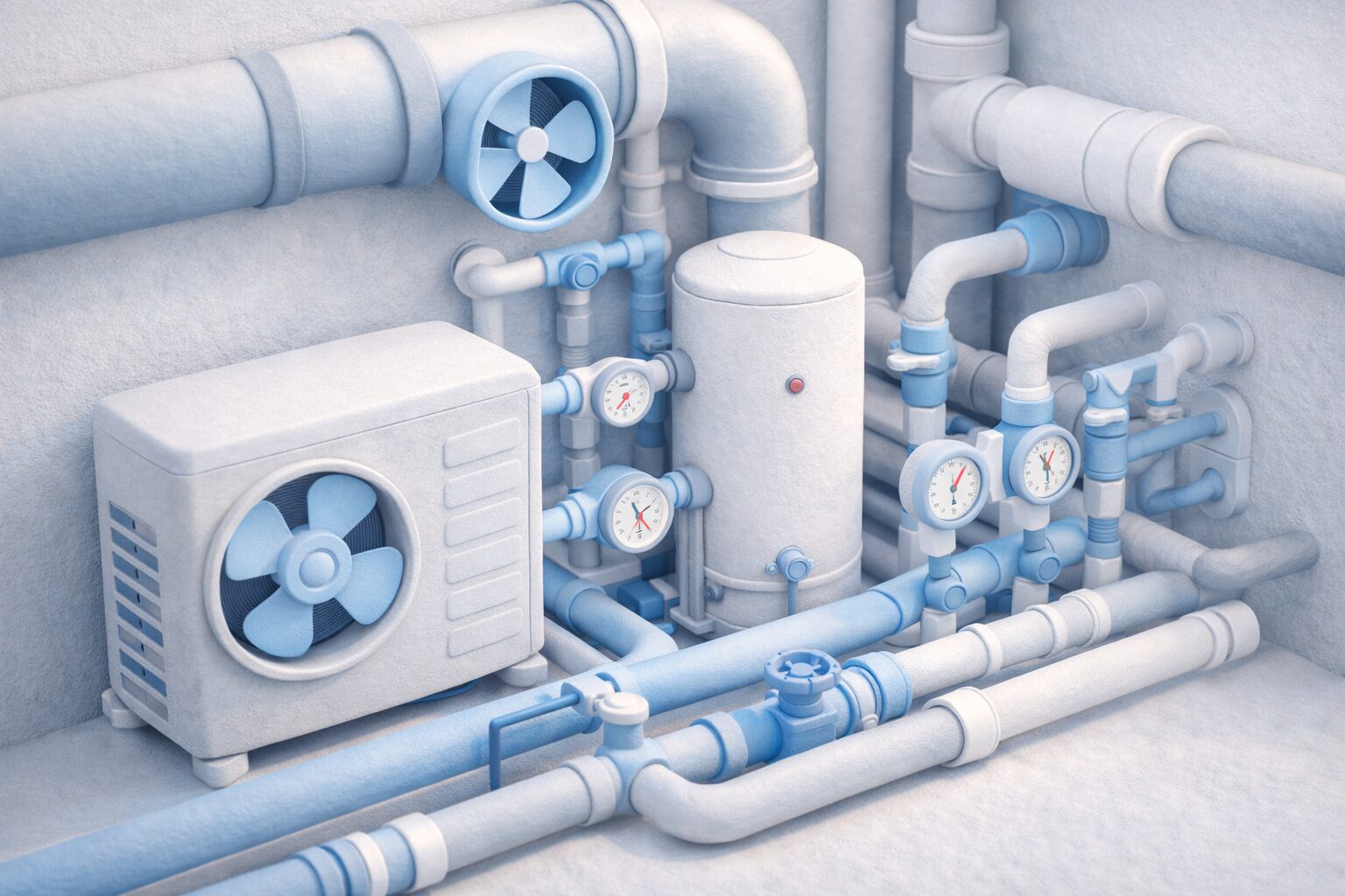 Ingénierie Fluides CVC et Plomberie bâtiment