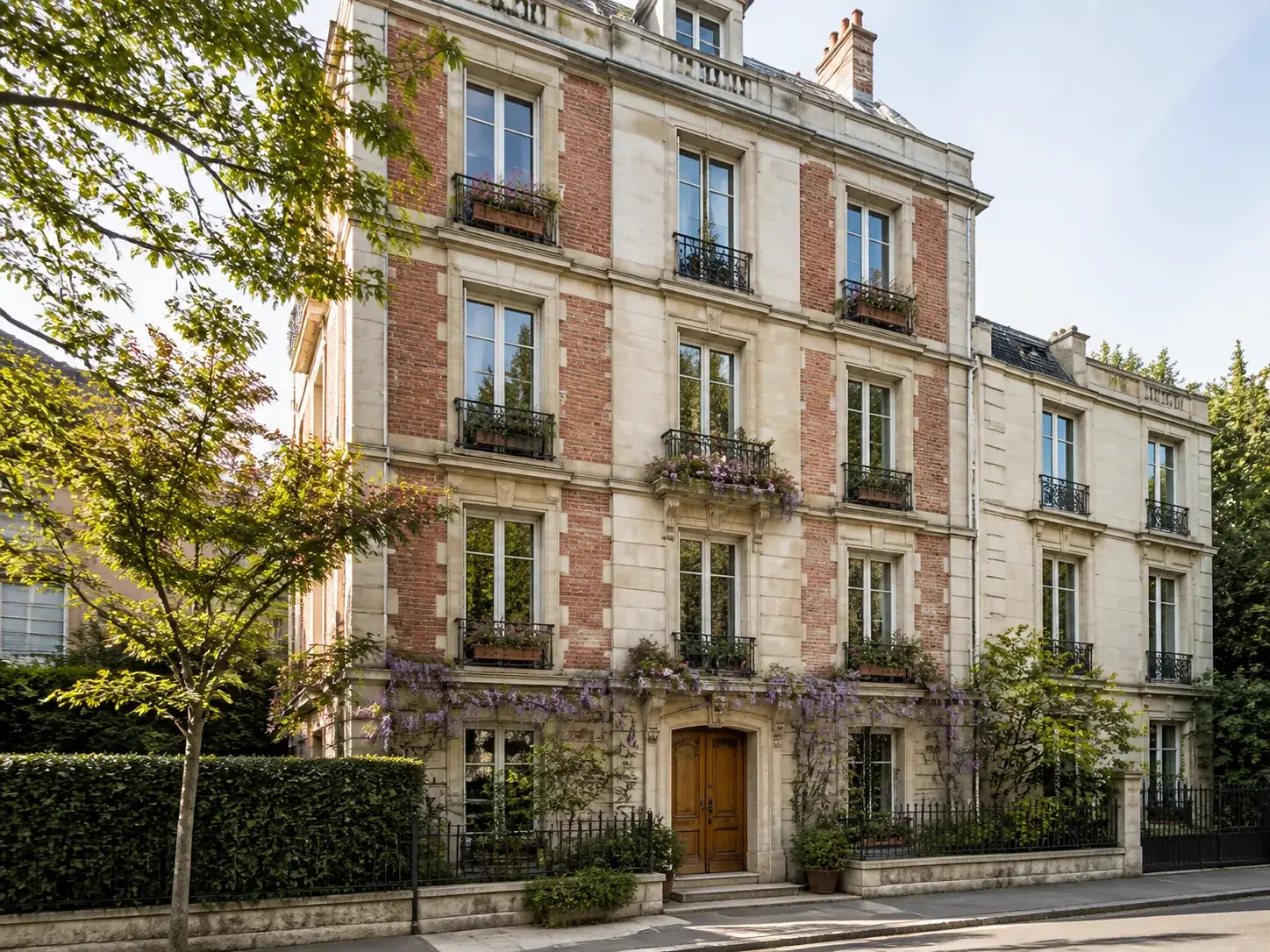 Immeuble ancien atypique et fleuri détenu en monopropriété